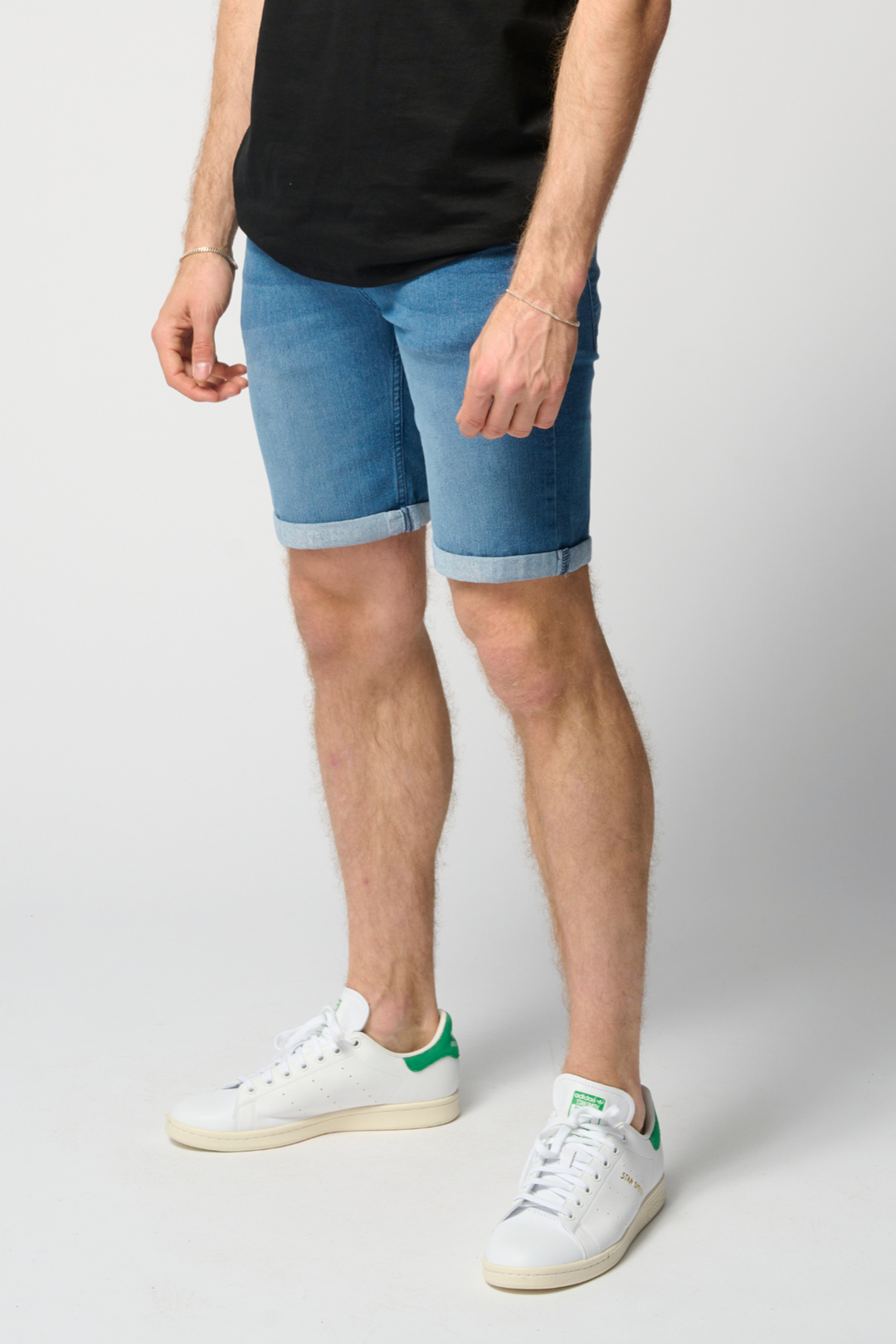 De Originale Performance Denim Shorts - Denim Blue