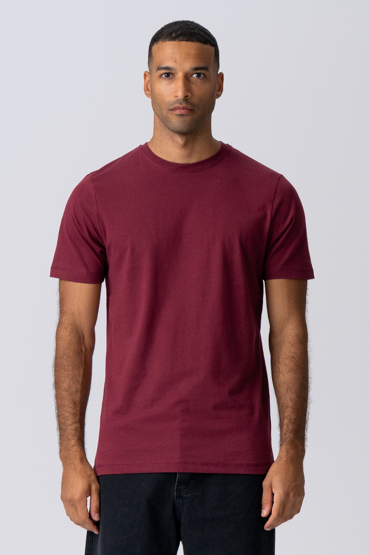 Basic T-shirt - Bordeaux