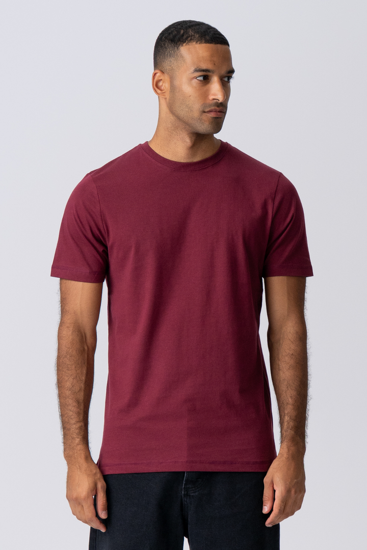 Basic T-shirt - Bordeaux
